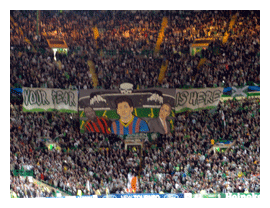Celtic Fans Tifo
