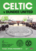 Dundee Utd 11/05/14 programme