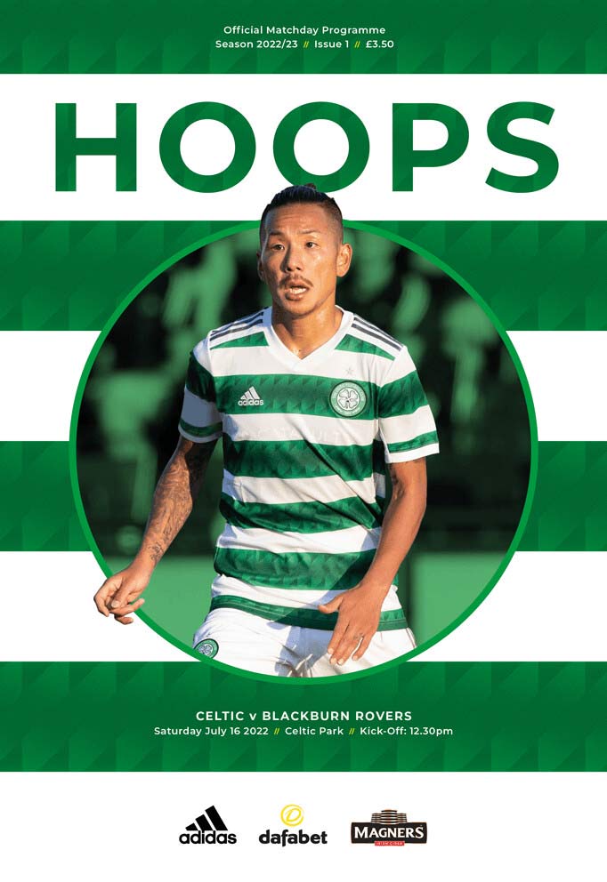 Celtic Programmes Online | Celtic 2 Blackburn Rovers 2 - 16/07/2022