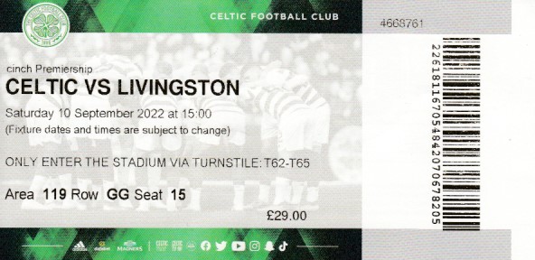 Match ticket