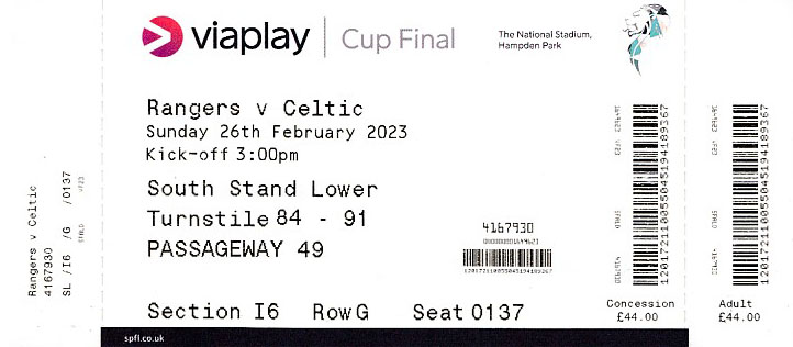 Match Ticket