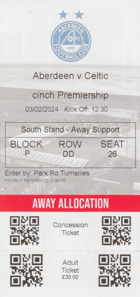 Match Ticket