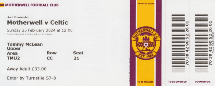 Match ticket