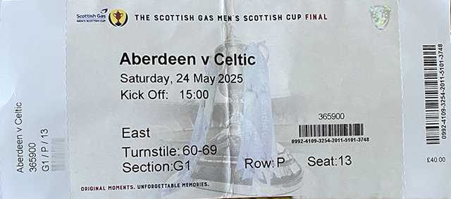 Match ticket