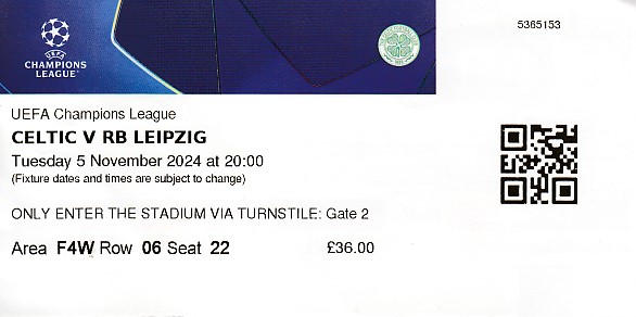 Match Ticket