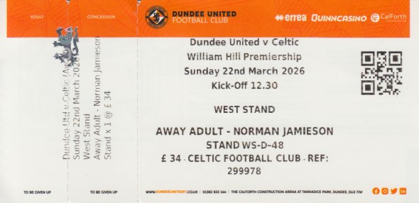 Match ticket