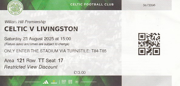Match ticket