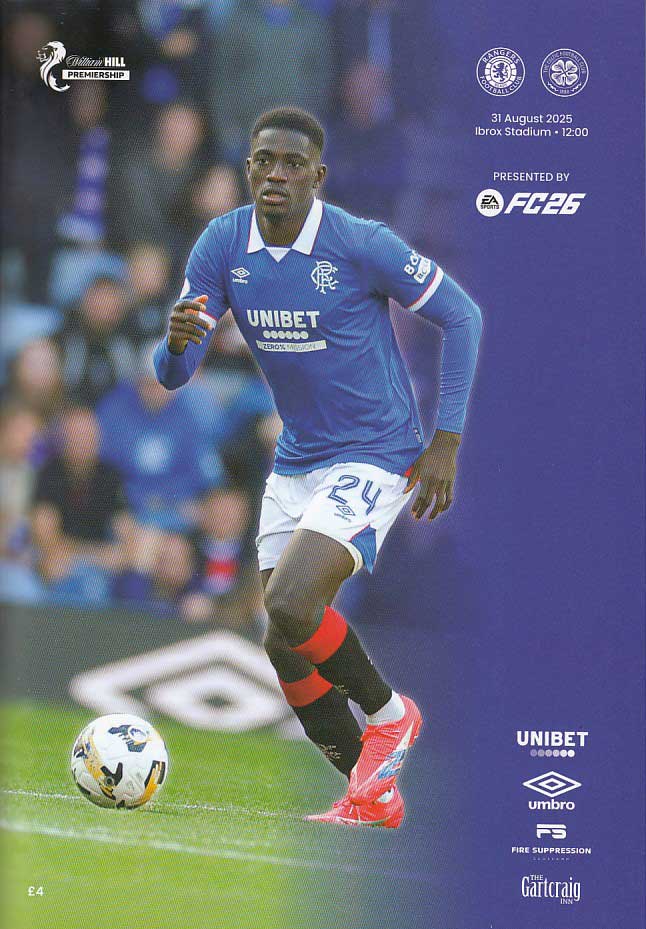 Match programme