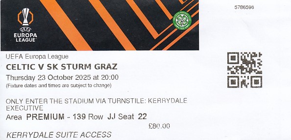 Match ticket