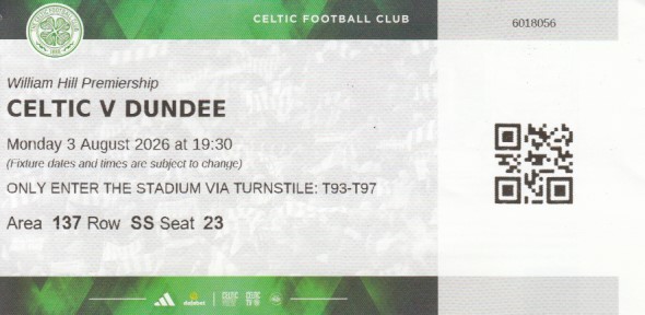 Match ticket
