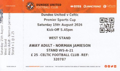 Match ticket
