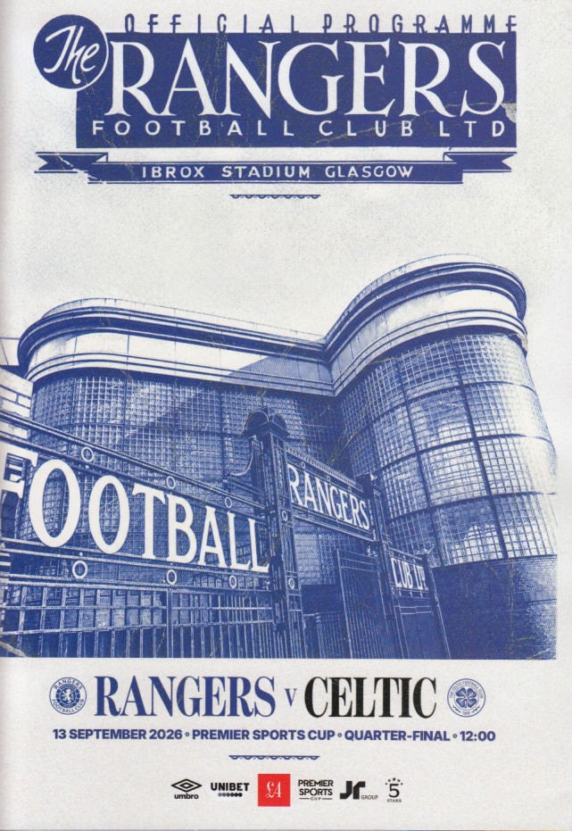 Match programme