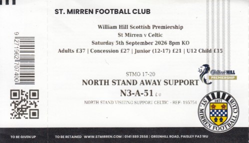 Match ticket