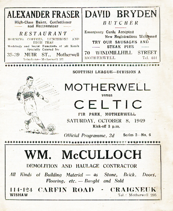 Match Programme