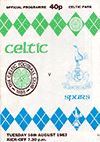 Celtic v Tottenham Hotspur 1983