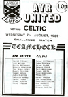 Ayr United 1985