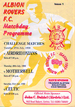 Match programme