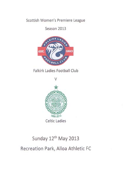 Match programme