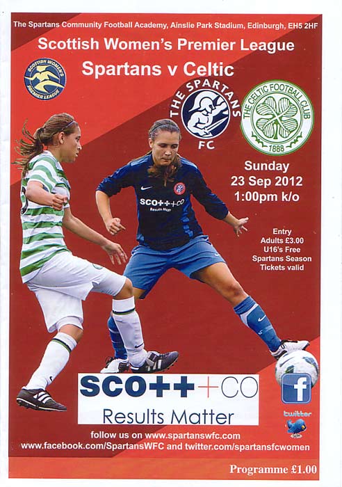 Match programme