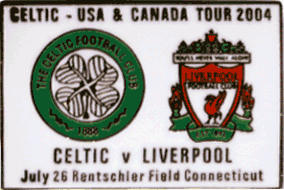 Match Badge for Celtic vs AS Roma 2004